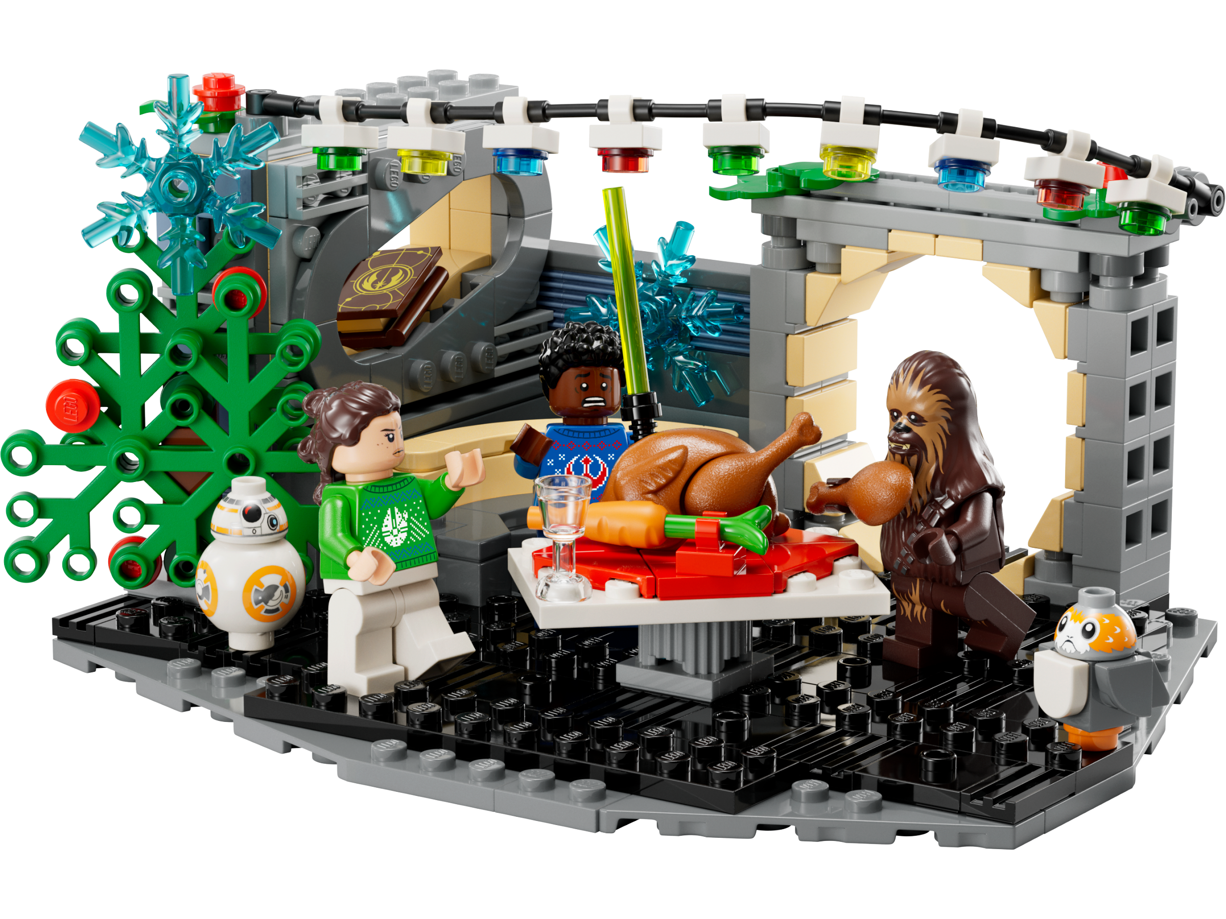 Millennium Falcon Holiday Diorama