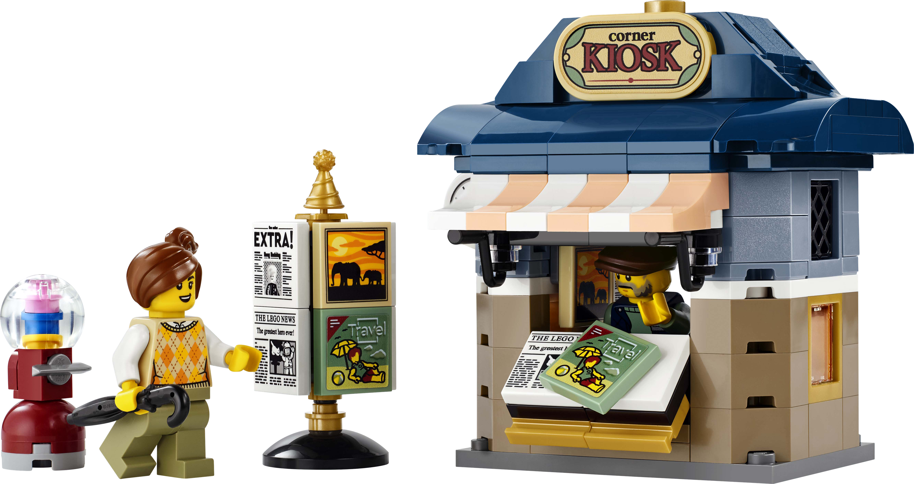 Corner Kiosk