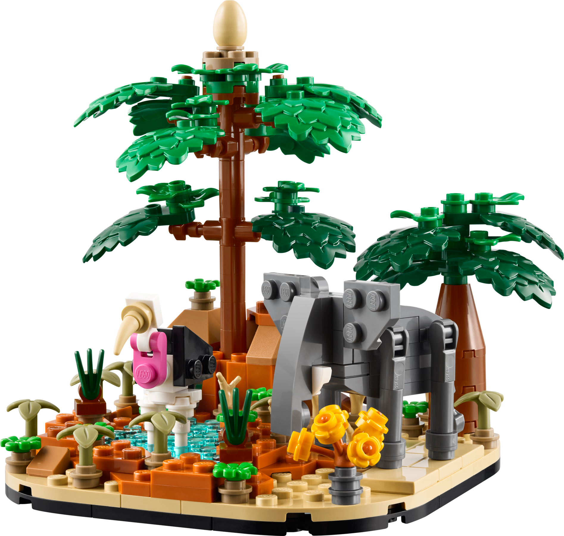 African Savanna Diorama