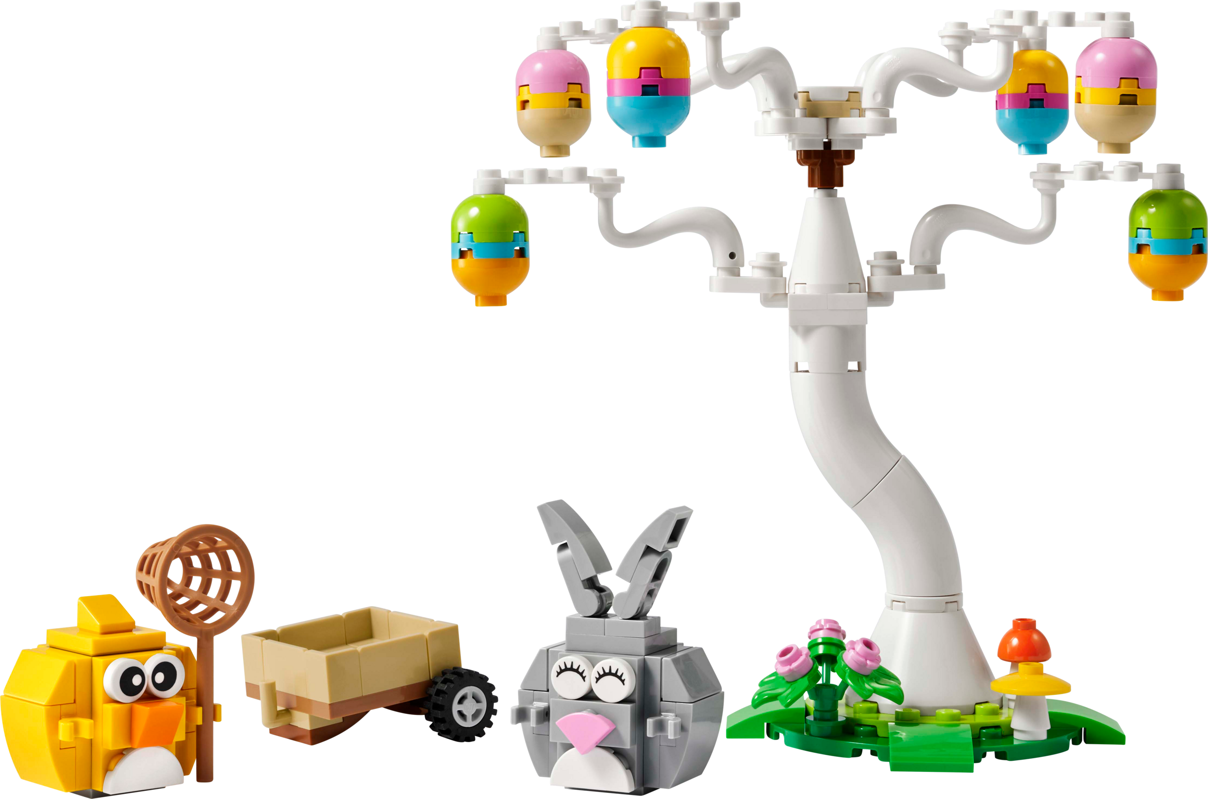 Easter Bunny and Chick Egg Hunt