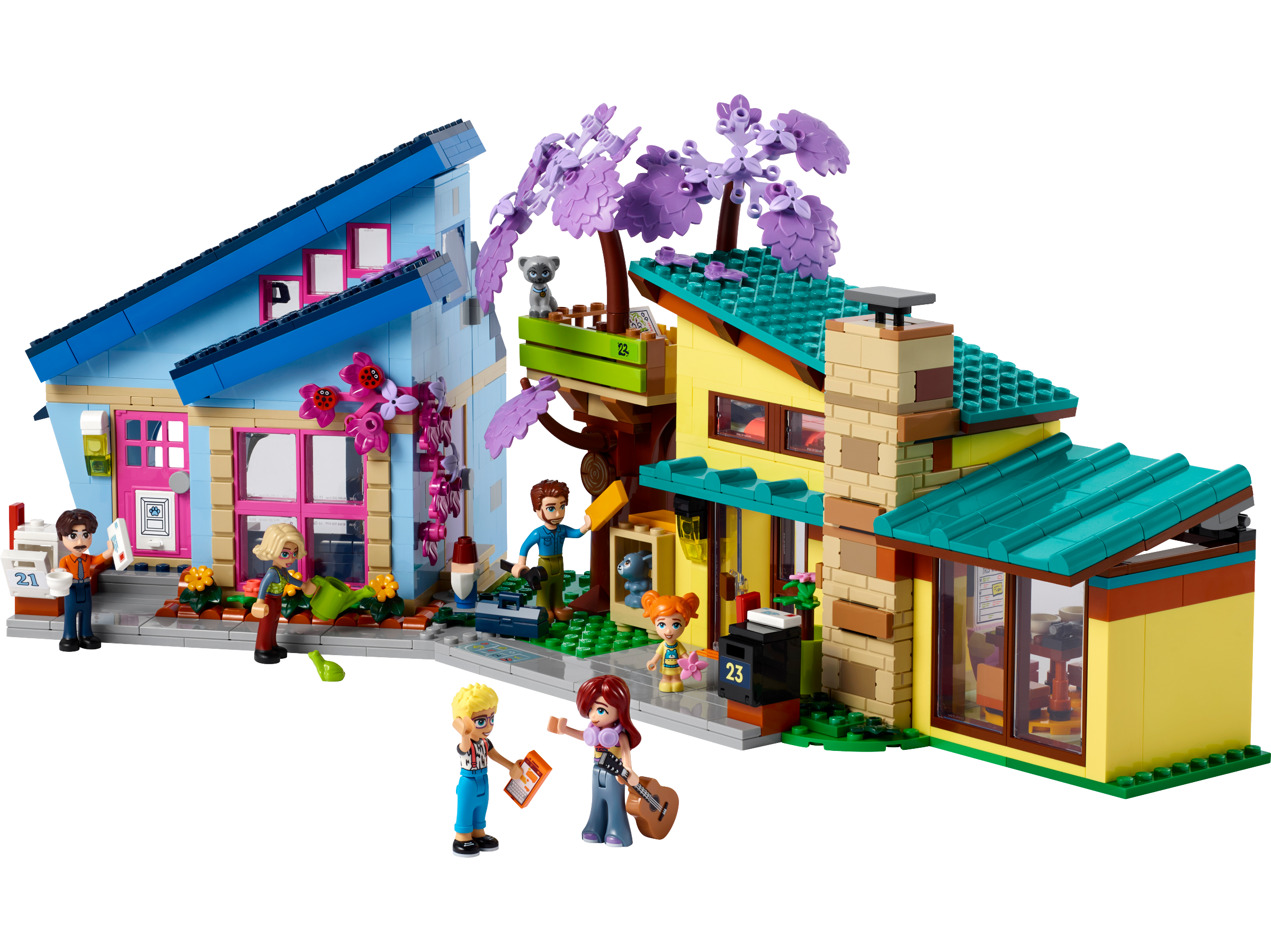 Olly's and Paisley's Family Homes