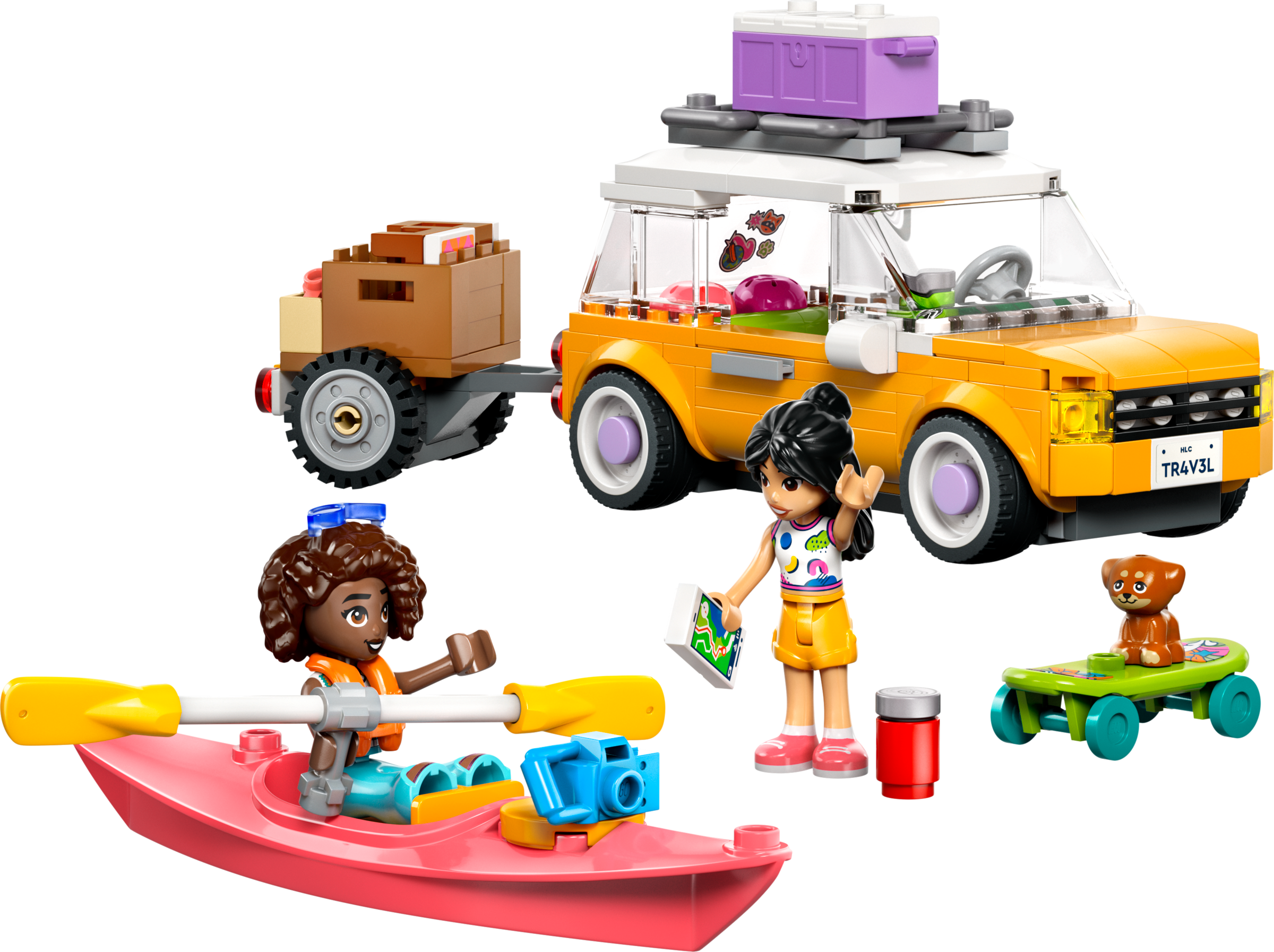 Friendship Road-Trip Travel Car
