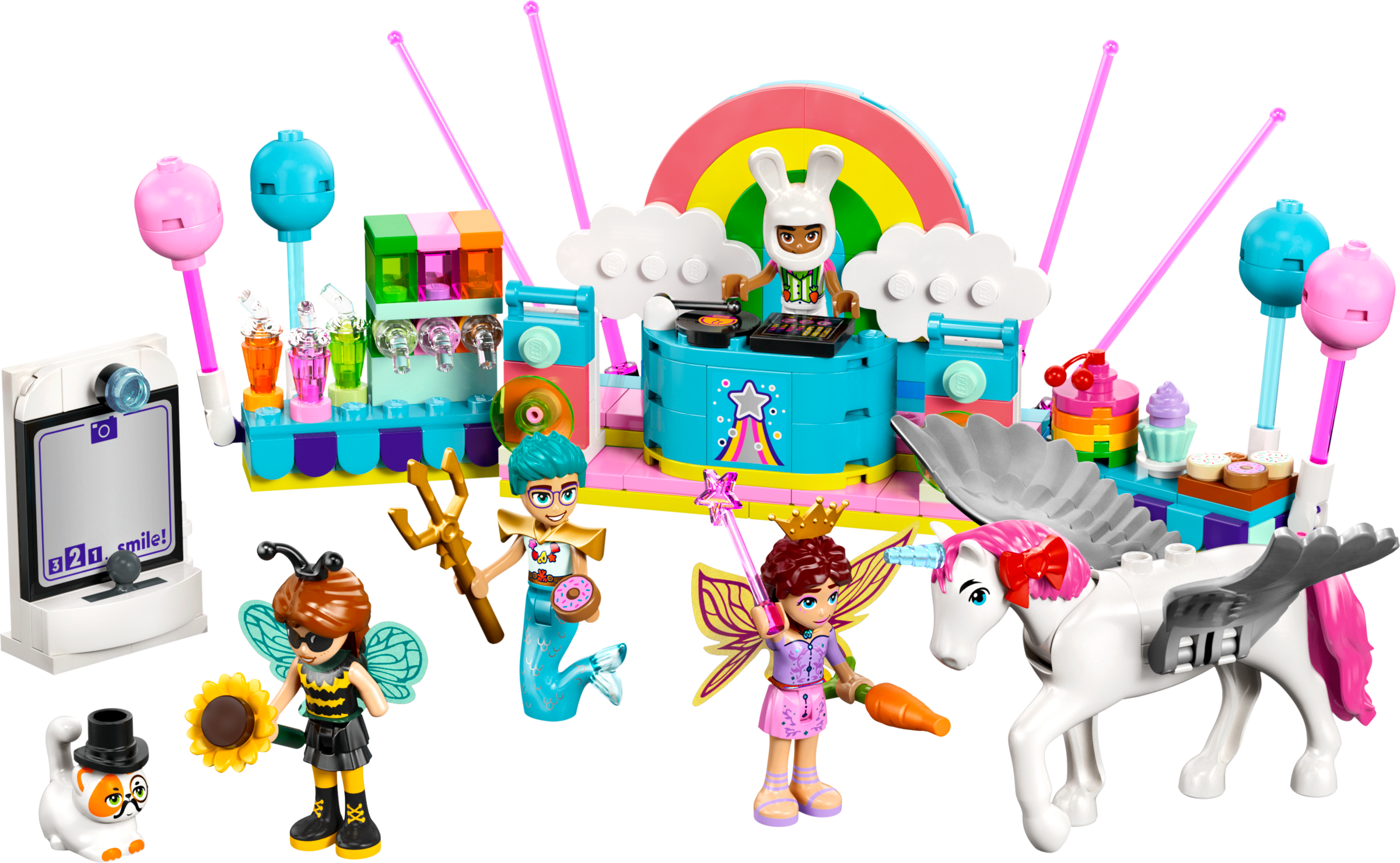 Costume Party with Unicorn & Fairy