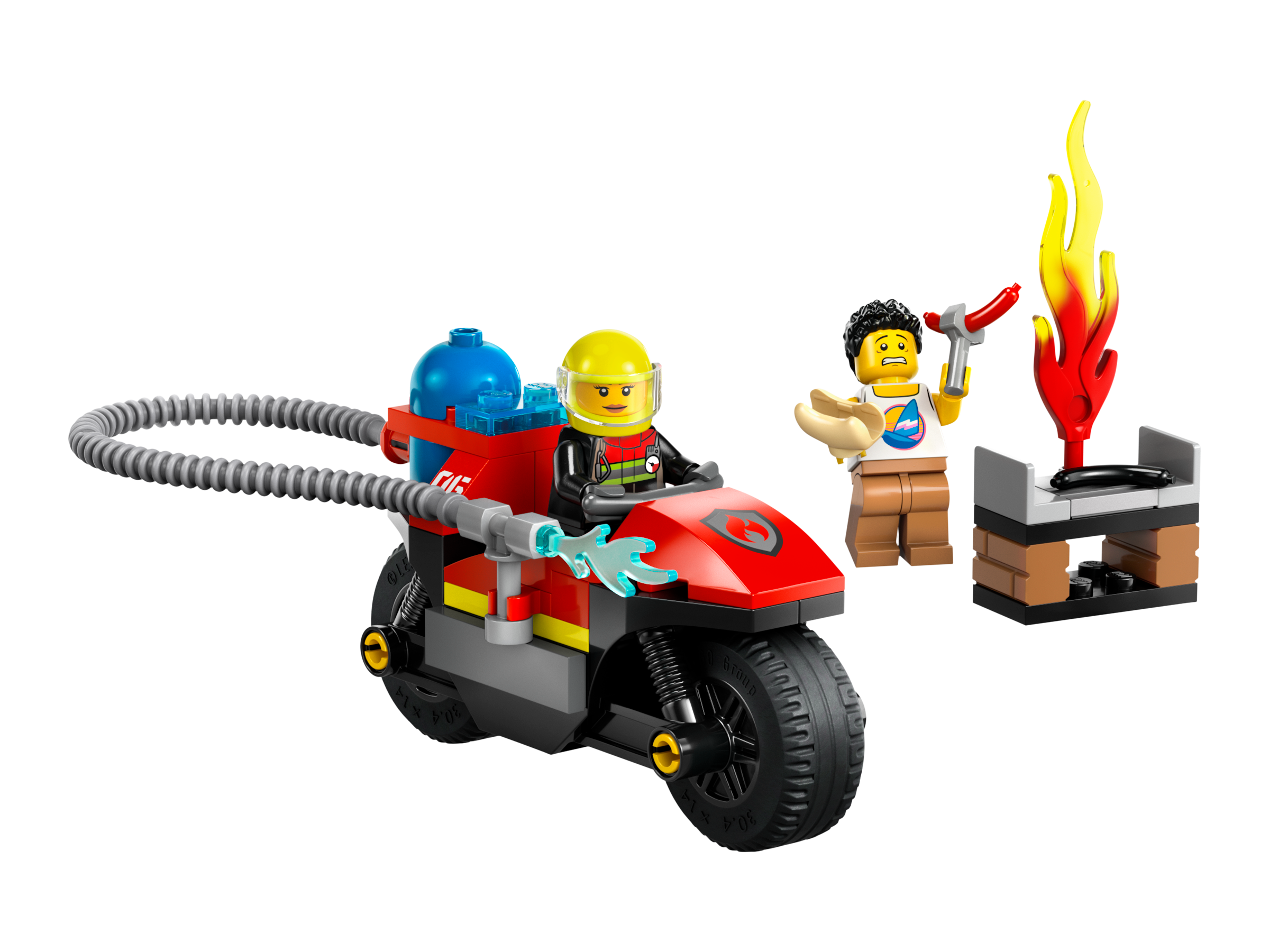 Fire Rescue Motorcycle