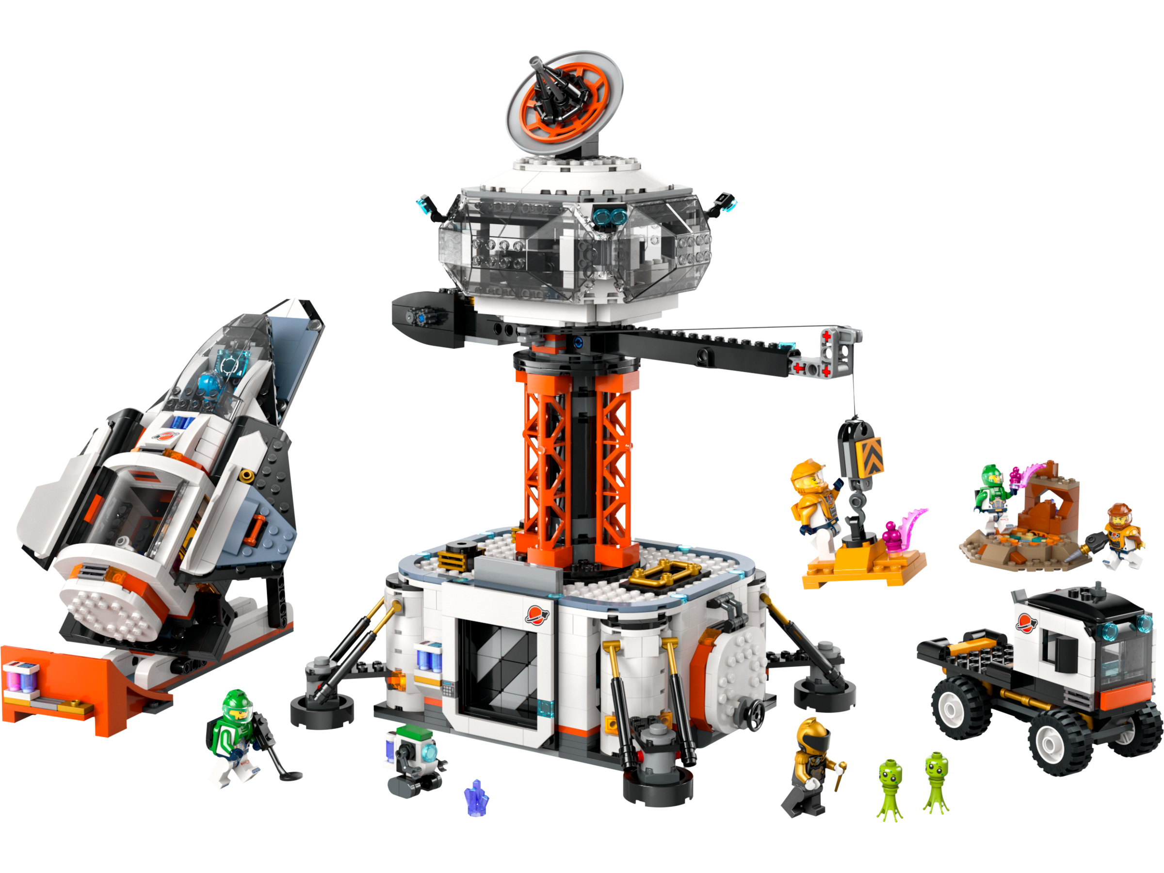 Space Base and Rocket Launchpad