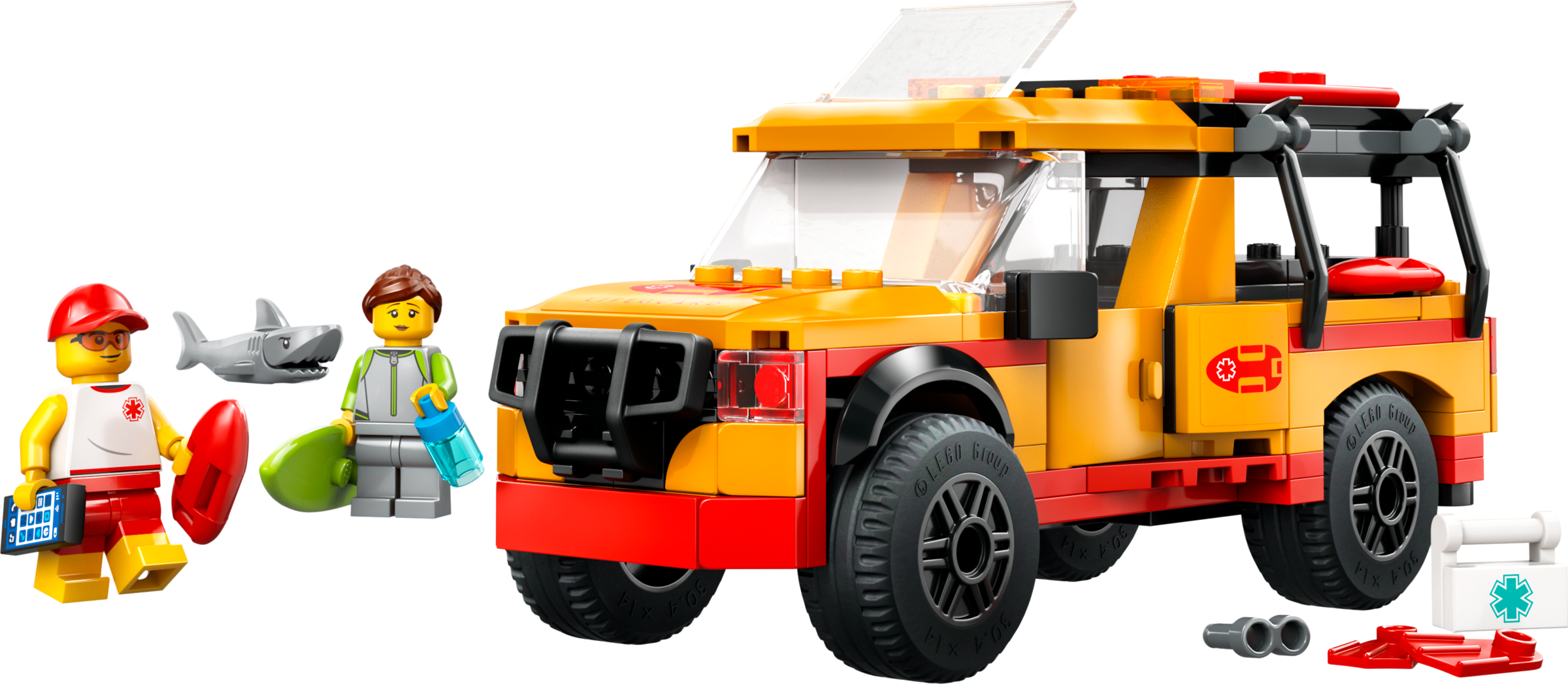 Lifeguard Beach Rescue Truck