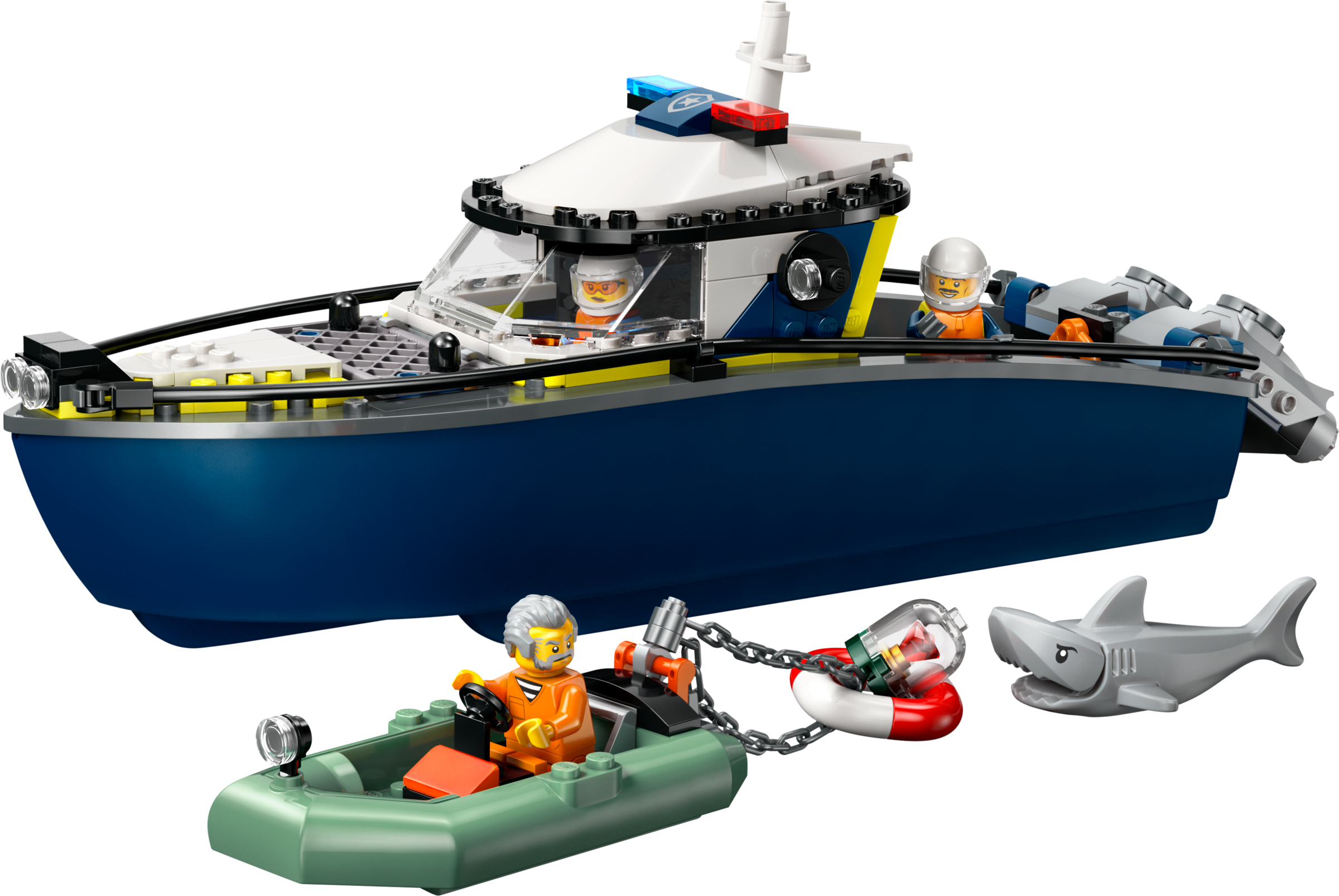 Police Boat Chase