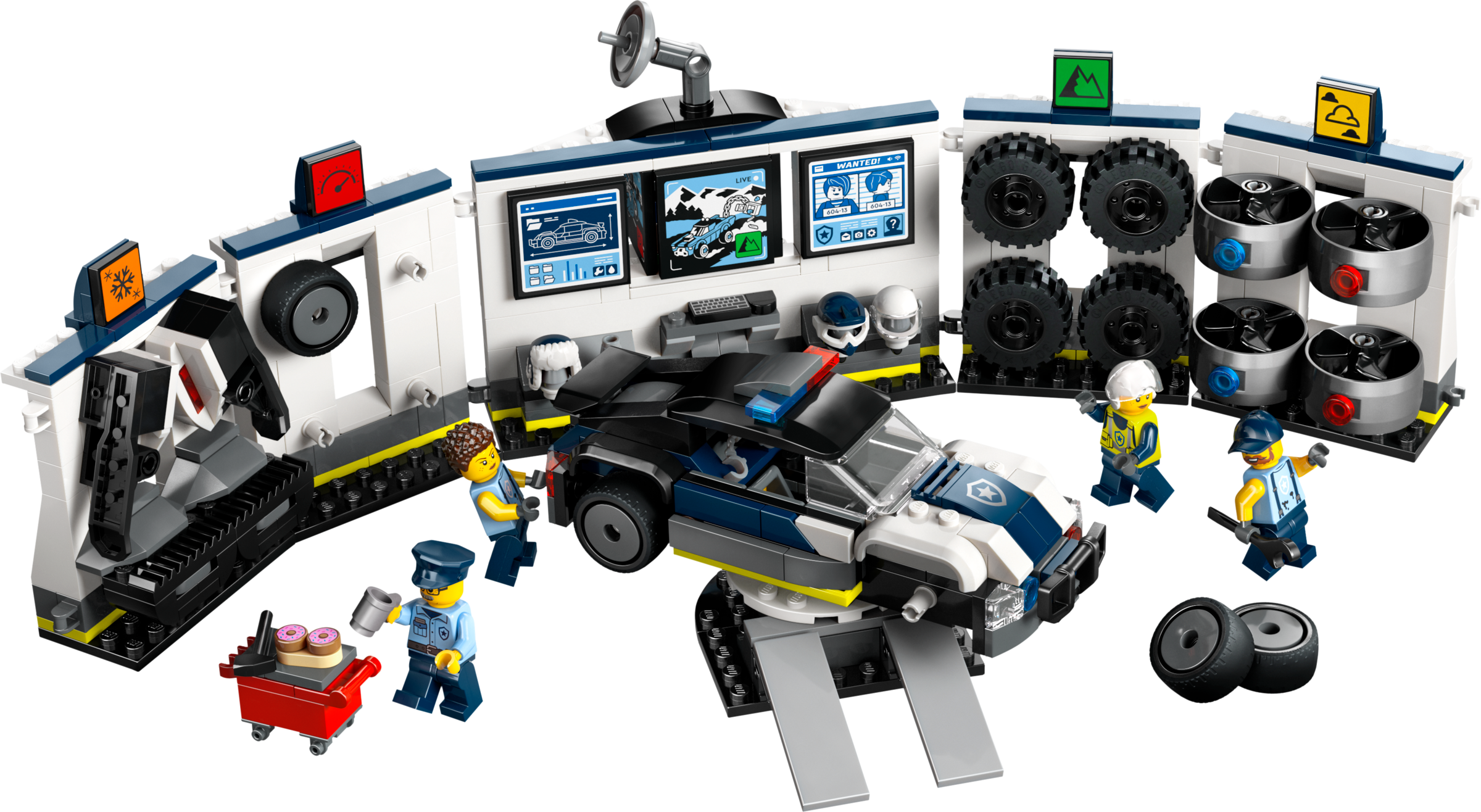 Custom Police Car garage