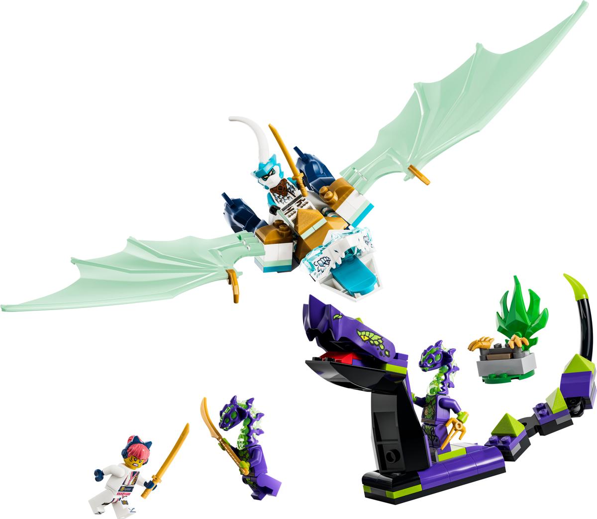 Zane's Ice Dragon Battle