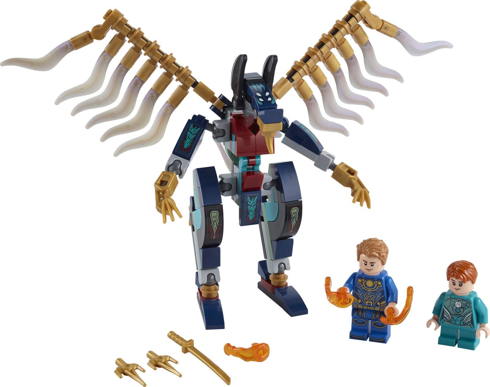 Eternals' Aerial Assault