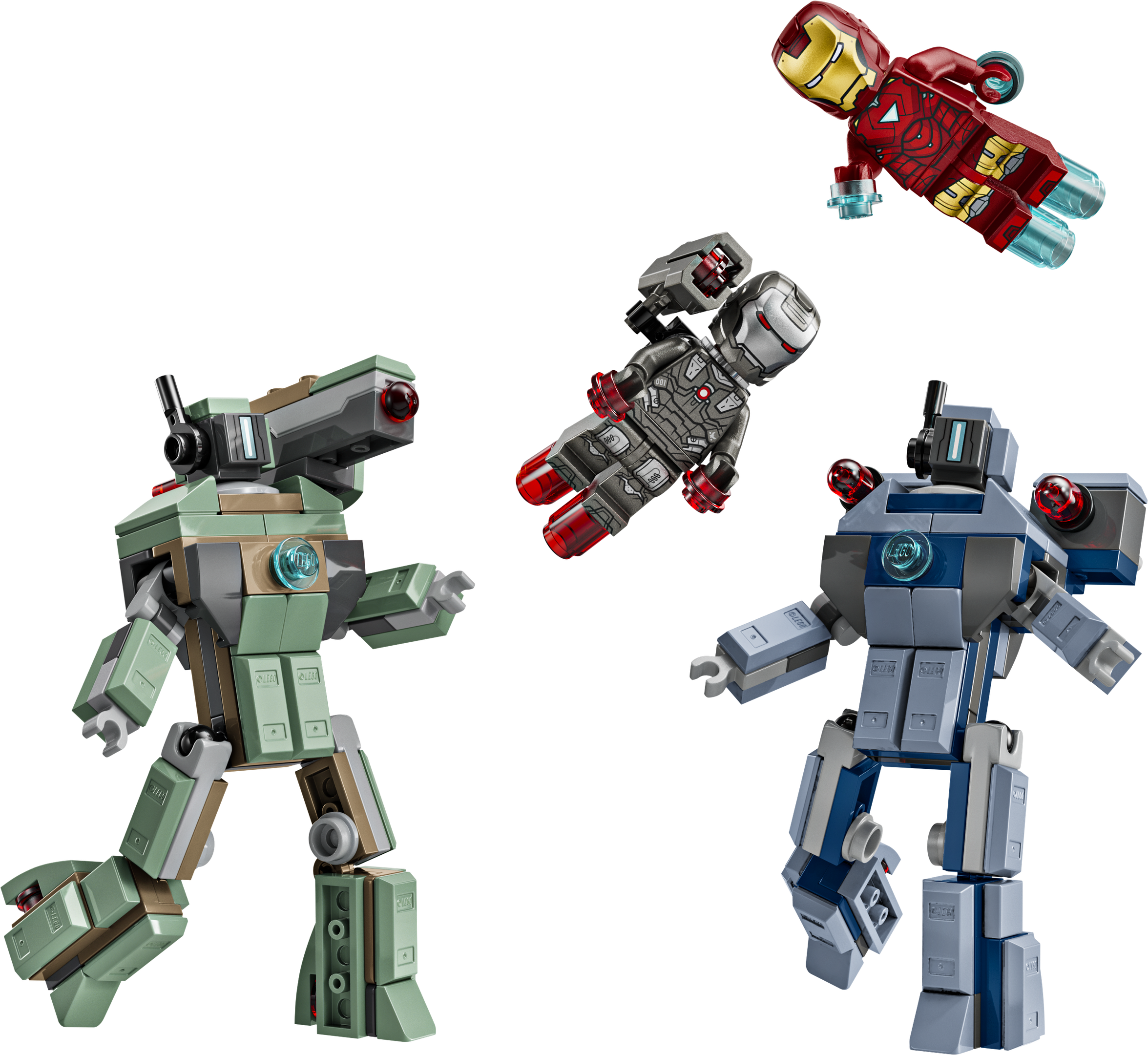 Iron Man & War Machine vs. Hammer Drones