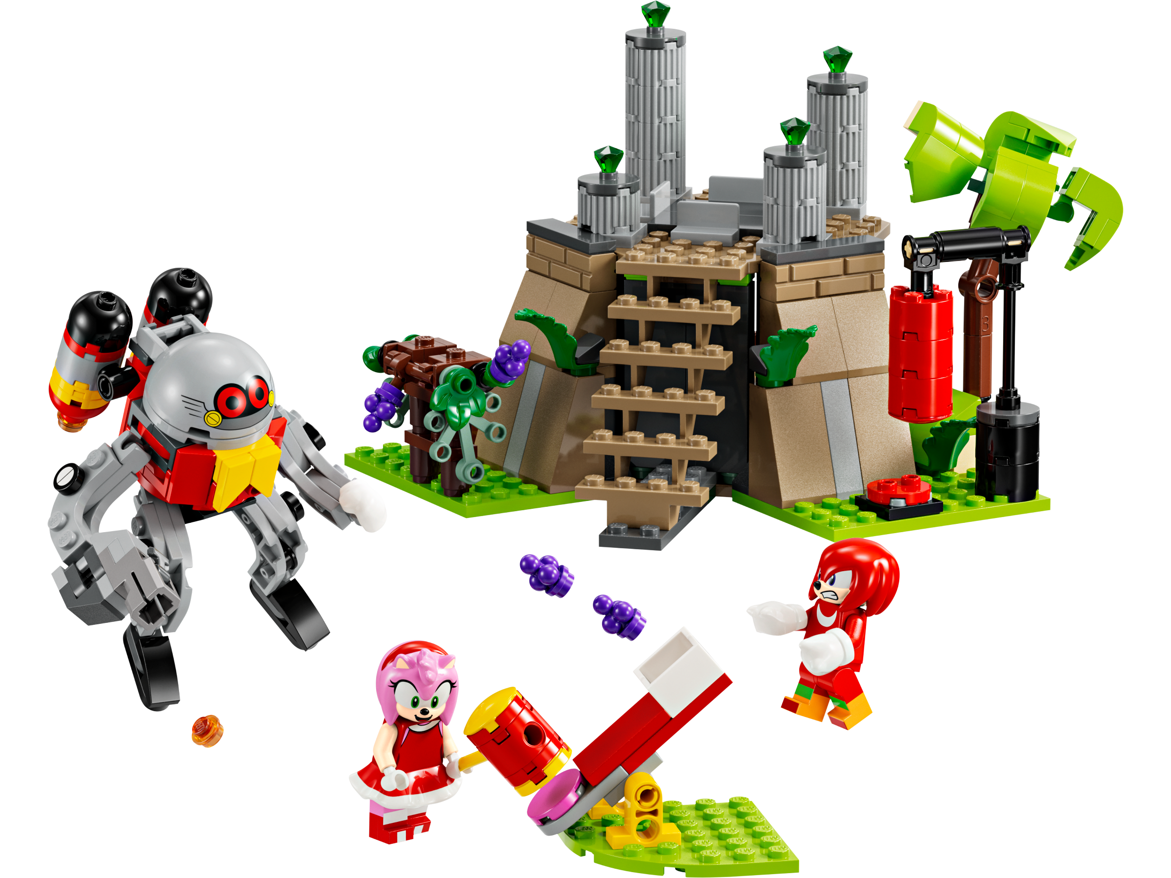 Knuckles and the Master Emerald Shrine