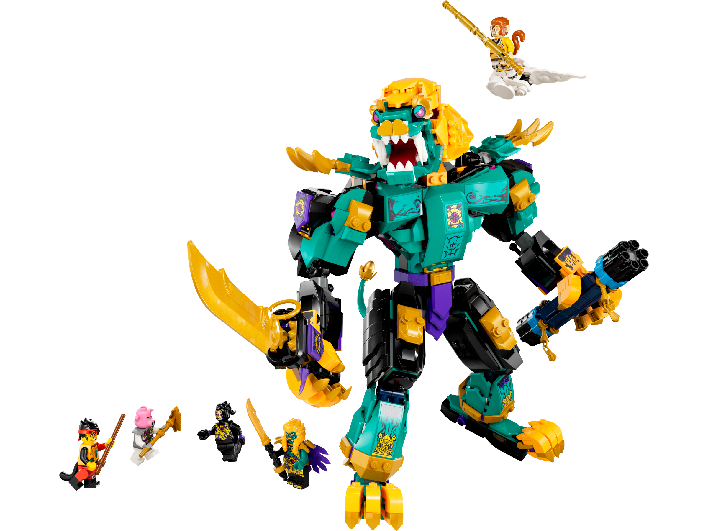 The Mighty Azure Lion