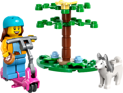 Dog Park and Scooter