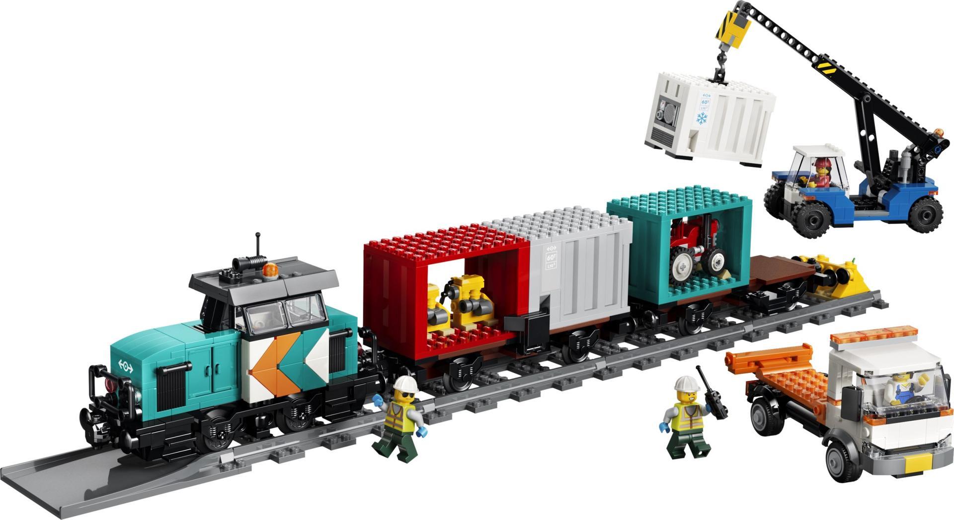 Harbor Freight Train with Crane & Truck