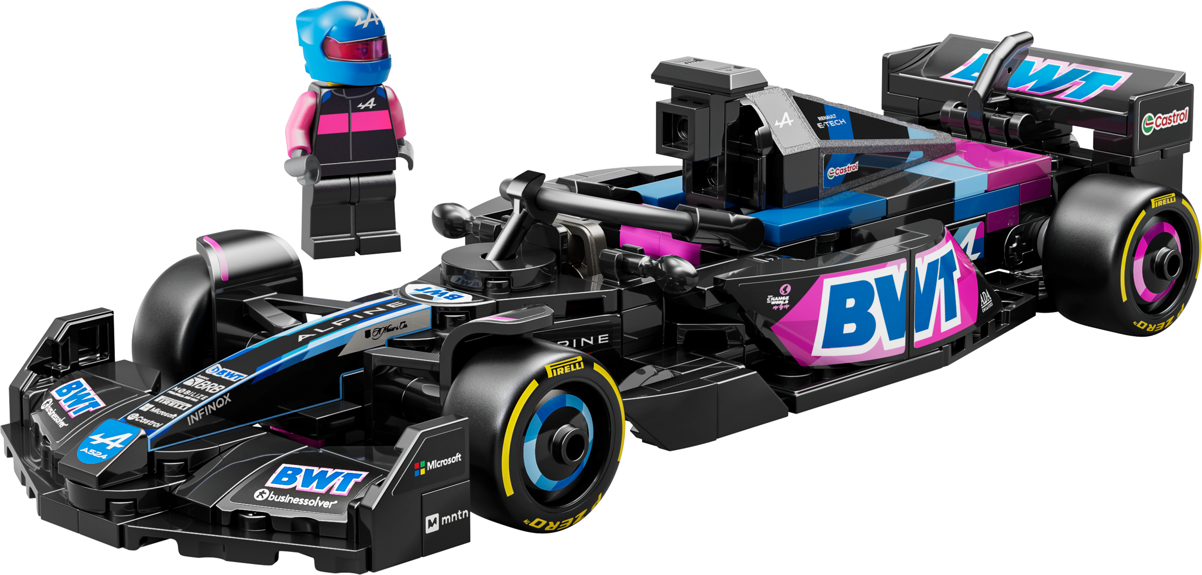 BWT Alpine F1 Team A524 Race Car
